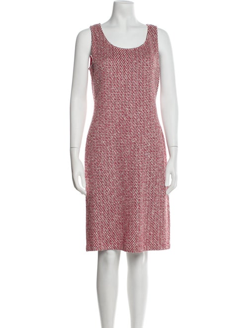 St. John Collection Tweed Pattern Dress Set