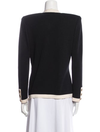 St. John Collection Colorblock Pattern Blazer