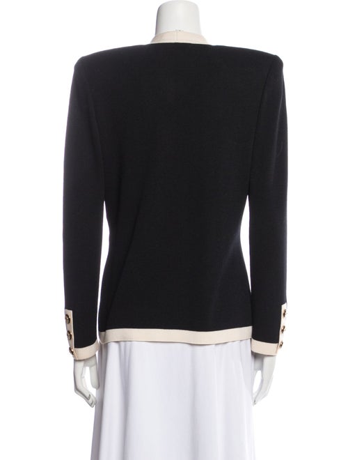 St. John Collection Colorblock Pattern Blazer