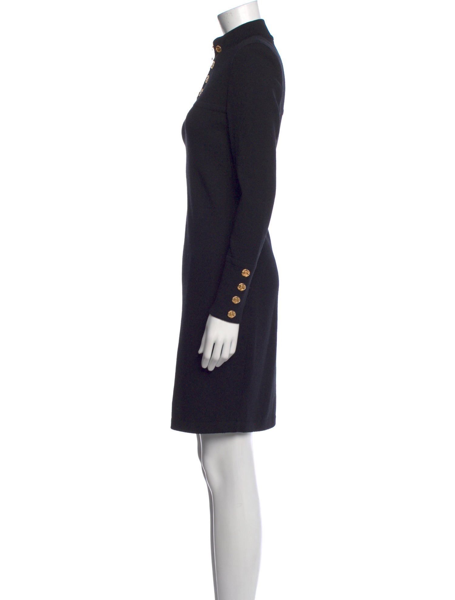 St. John Collection Wool Knee-Length Dress