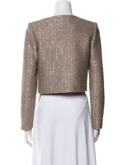 St. John Collection Tweed Pattern Evening Jacket