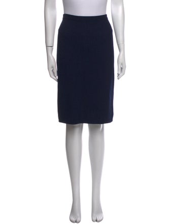 St. John Collection Wool Knee-Length Skirt
