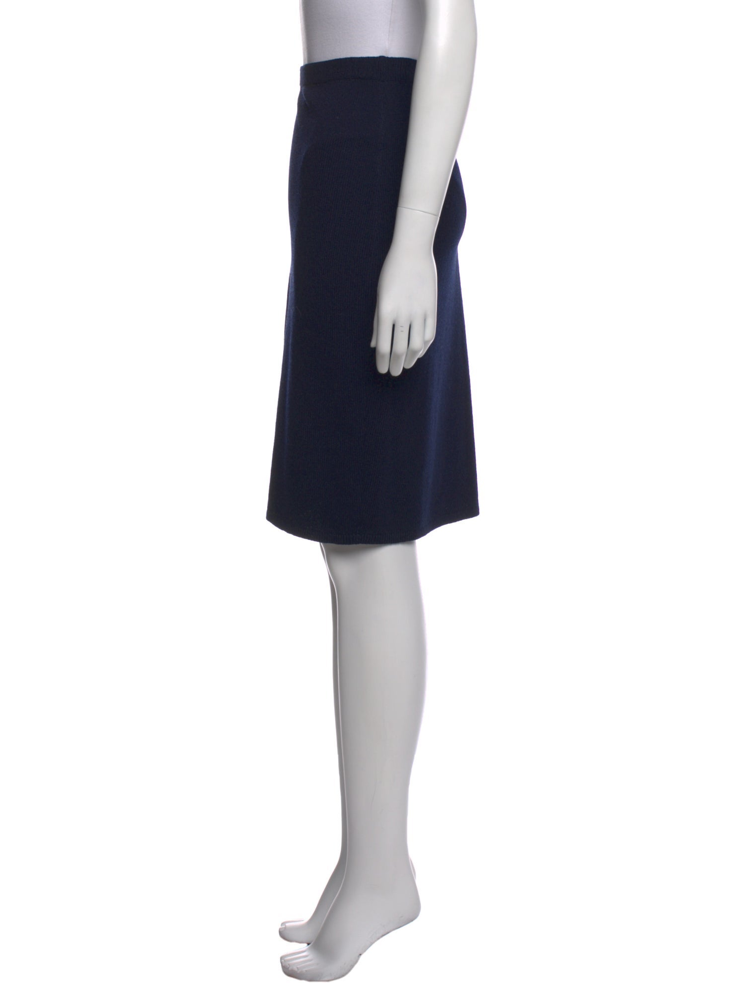 St. John Collection Wool Knee-Length Skirt