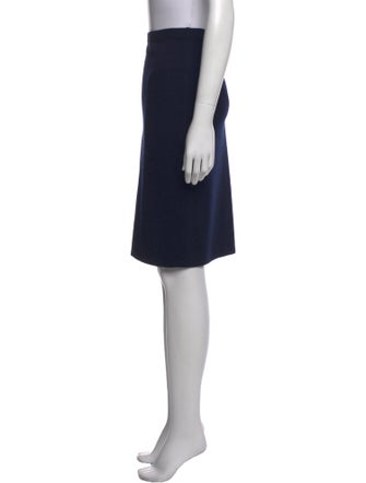 St. John Collection Wool Knee-Length Skirt