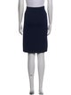 St. John Collection Wool Knee-Length Skirt