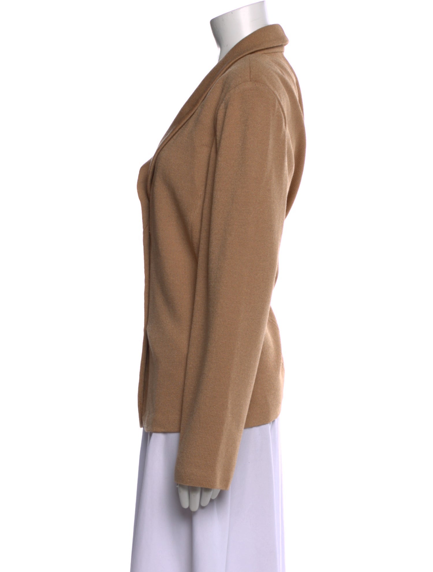 St. John Collection Wool V-Neck Sweater