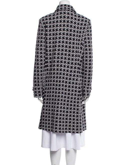 St. John Collection Wool Tweed Pattern Coat