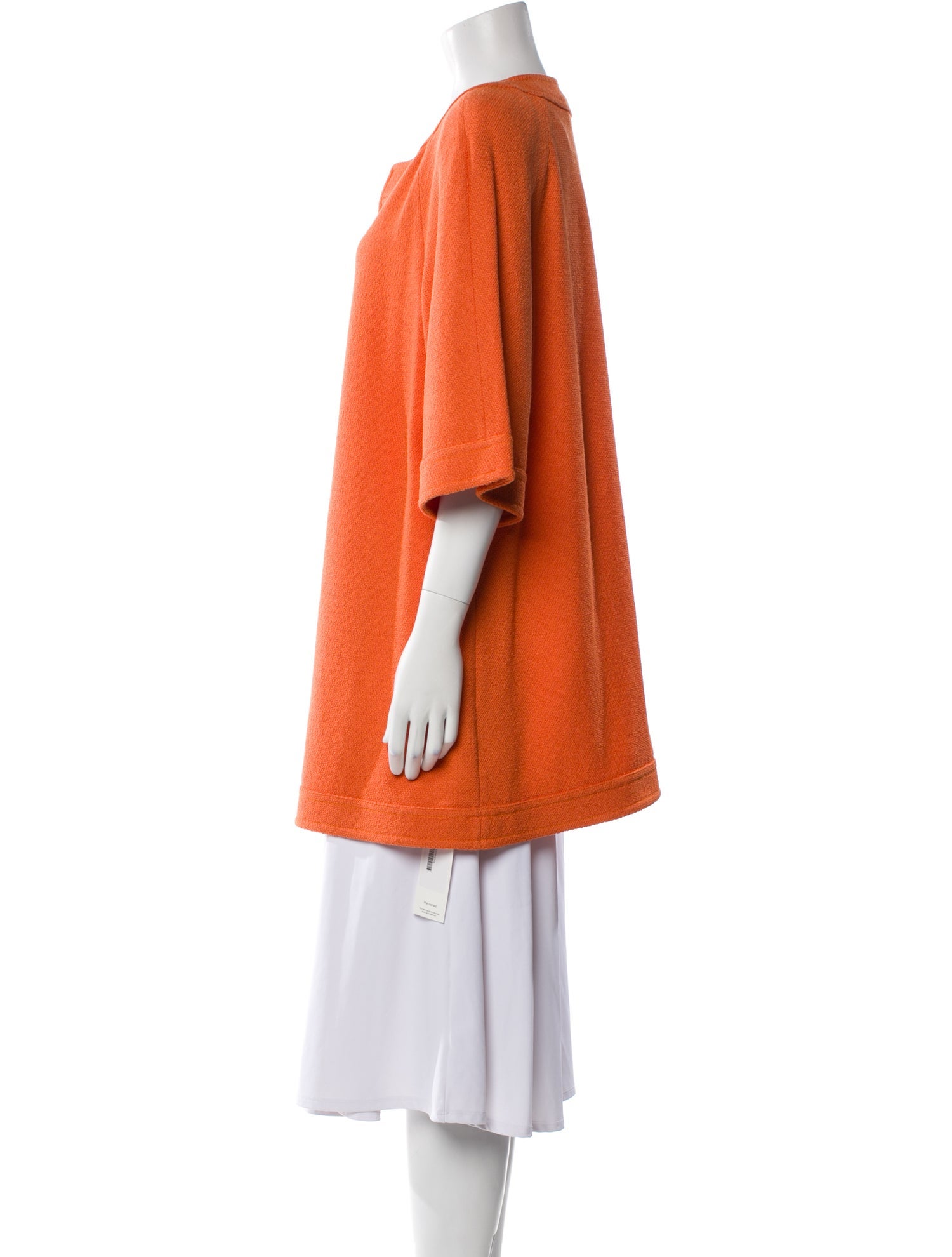 St. John Collection Wool Faux Fur Coat