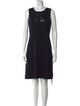 St. John Collection Wool Knee-Length Dress