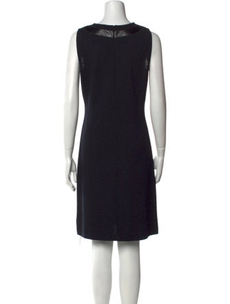 St. John Collection Wool Knee-Length Dress