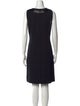 St. John Collection Wool Knee-Length Dress