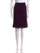 St. John Collection Wool Knee-Length Skirt