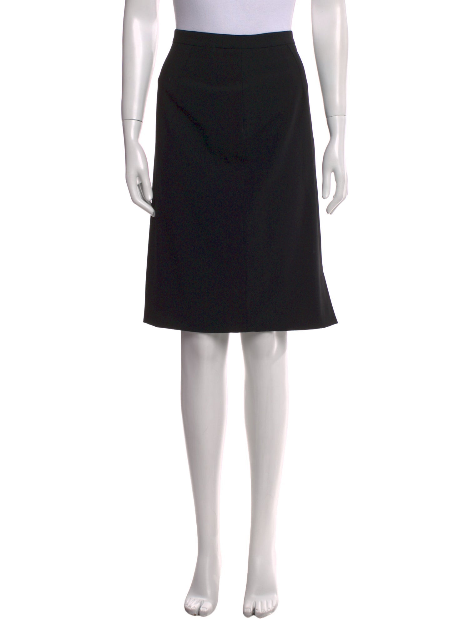 St. John Collection Wool Knee-Length Skirt