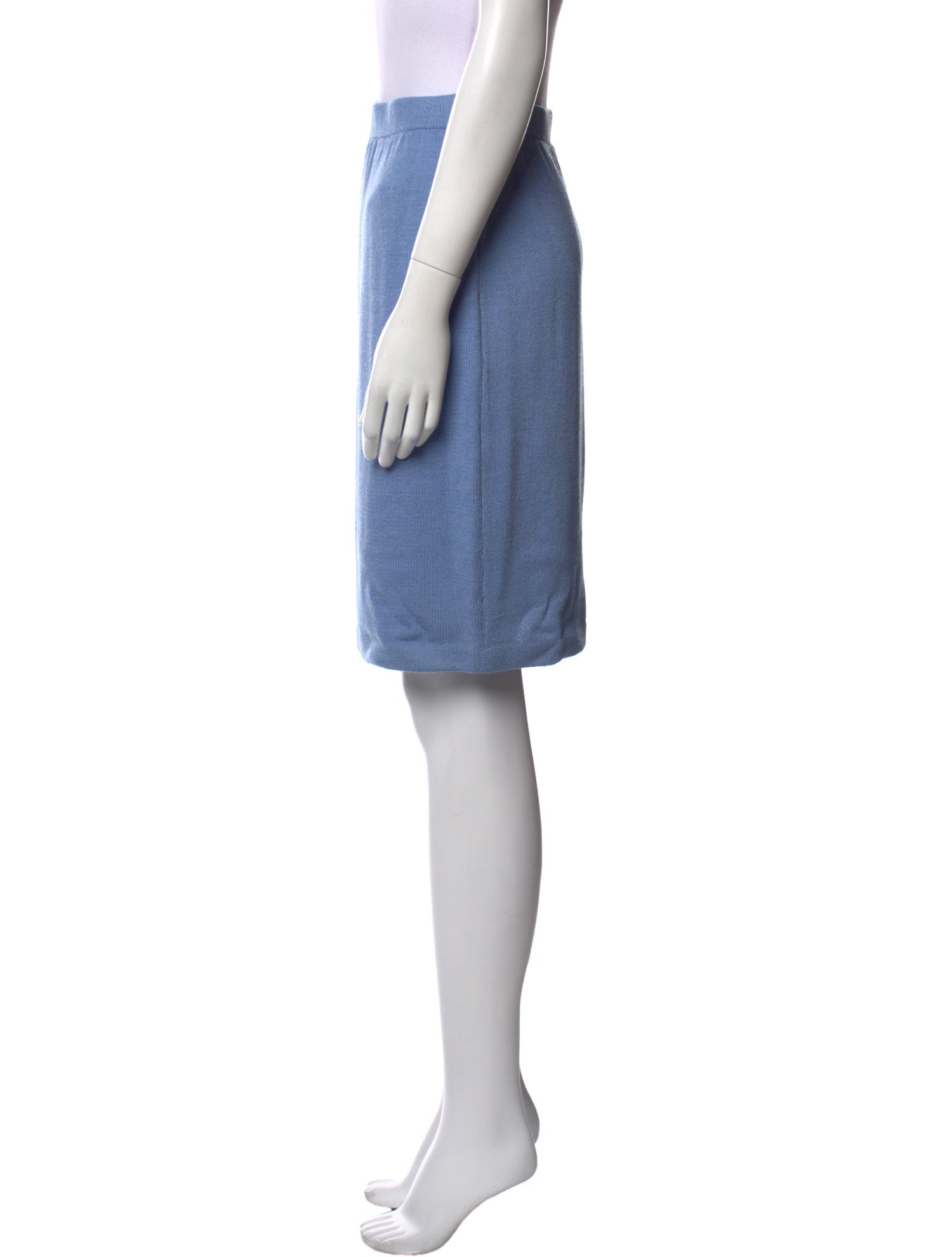St. John Collection Wool Knee-Length Skirt