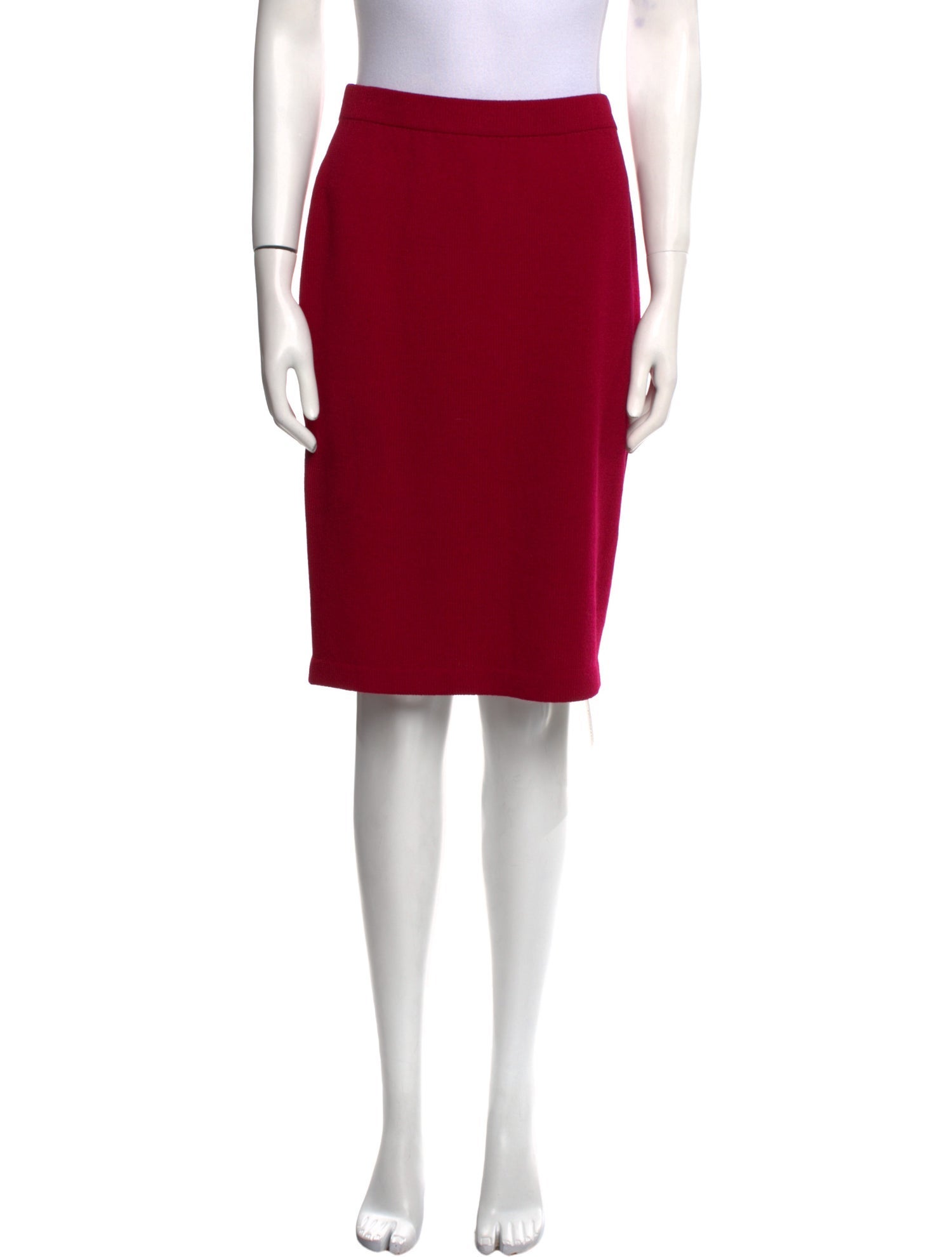 St. John Collection Wool Knee-Length Skirt
