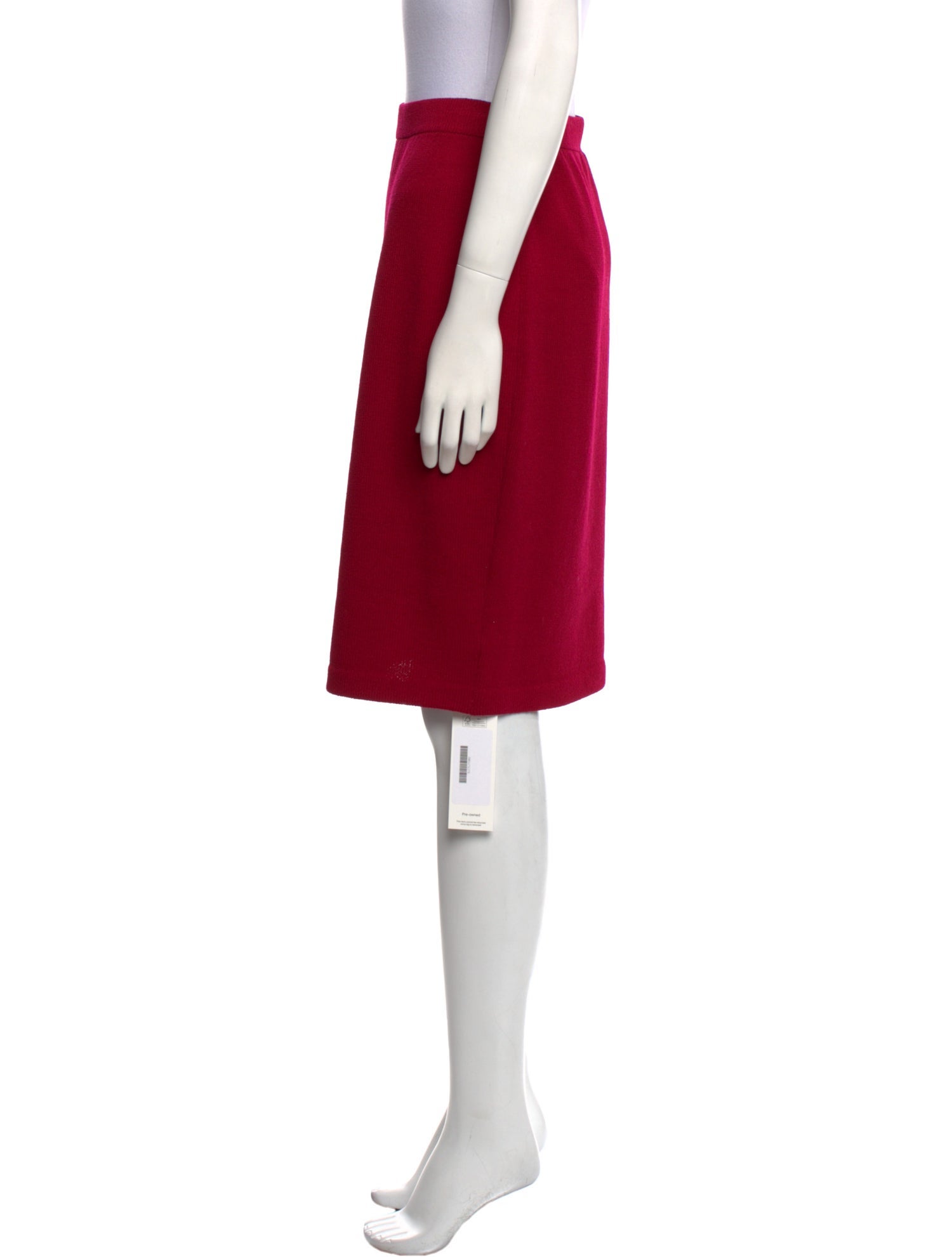 St. John Collection Wool Knee-Length Skirt