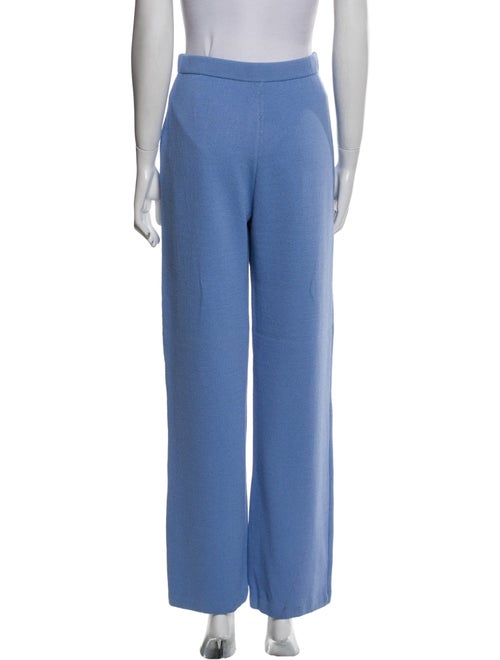 St. John Collection Wool Wide Leg Pants