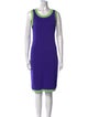 St. John Collection Wool Knee-Length Dress