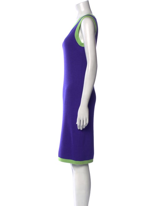 St. John Collection Wool Knee-Length Dress