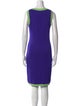 St. John Collection Wool Knee-Length Dress