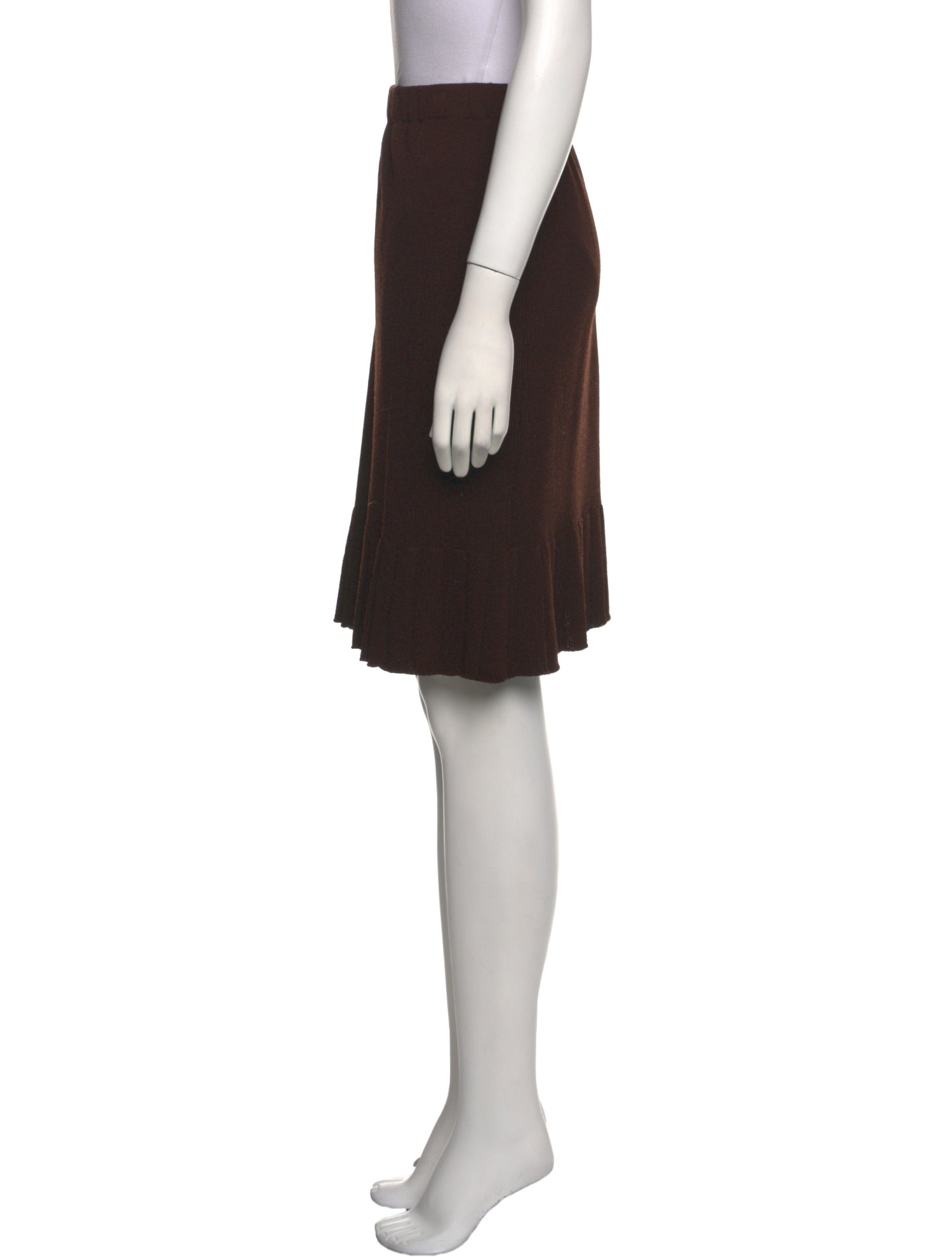 St. John Collection Wool Knee-Length Skirt