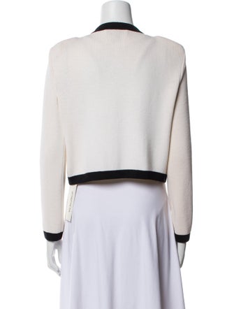 St. John Collection Wool Colorblock Pattern Evening Jacket