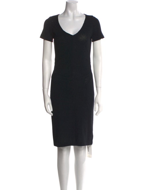 St. John Collection Wool Knee-Length Dress