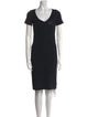 St. John Collection Wool Knee-Length Dress
