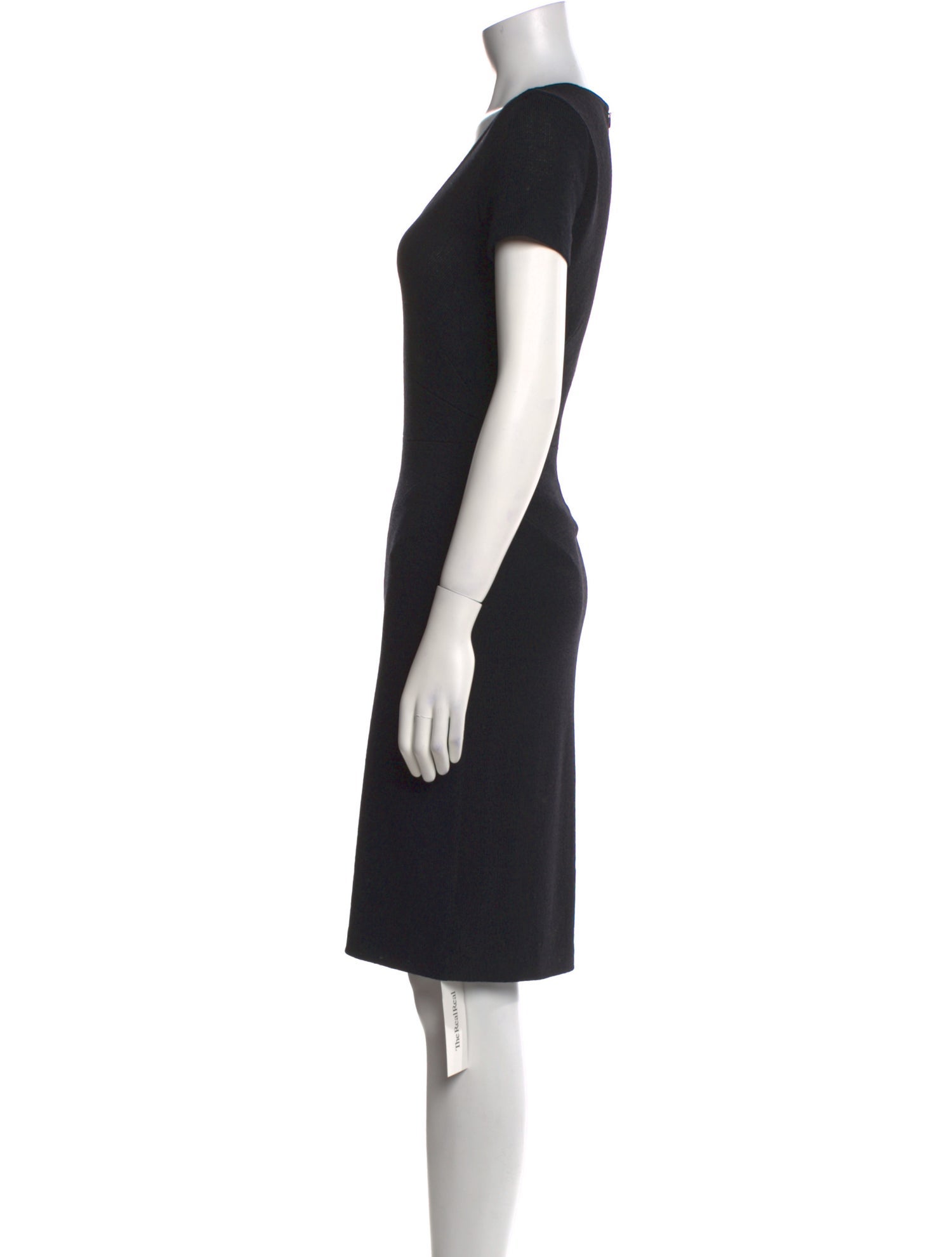 St. John Collection Wool Knee-Length Dress