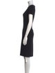 St. John Collection Wool Knee-Length Dress