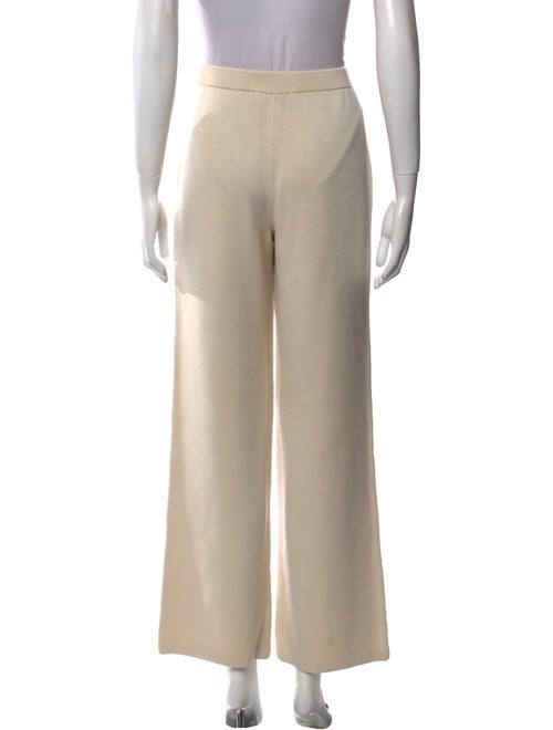 St. John Collection Wool Wide Leg Pants