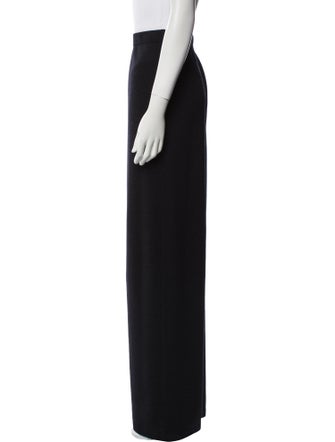 St. John Collection Wool Wide Leg Pants