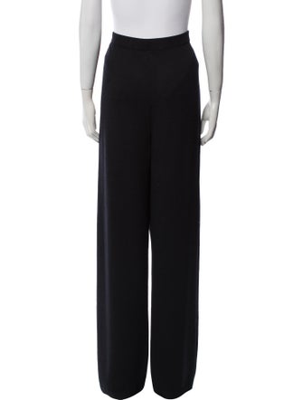 St. John Collection Wool Wide Leg Pants