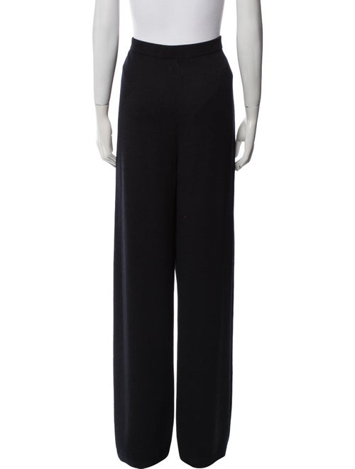 St. John Collection Wool Wide Leg Pants