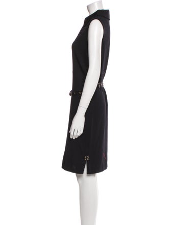 St. John Collection Wool Knee-Length Dress