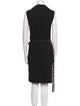 St. John Collection Wool Knee-Length Dress