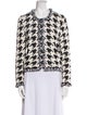 St. John Collection Houndstooth Print Jacket