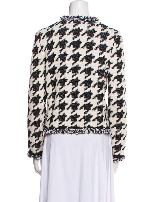 St. John Collection Houndstooth Print Jacket