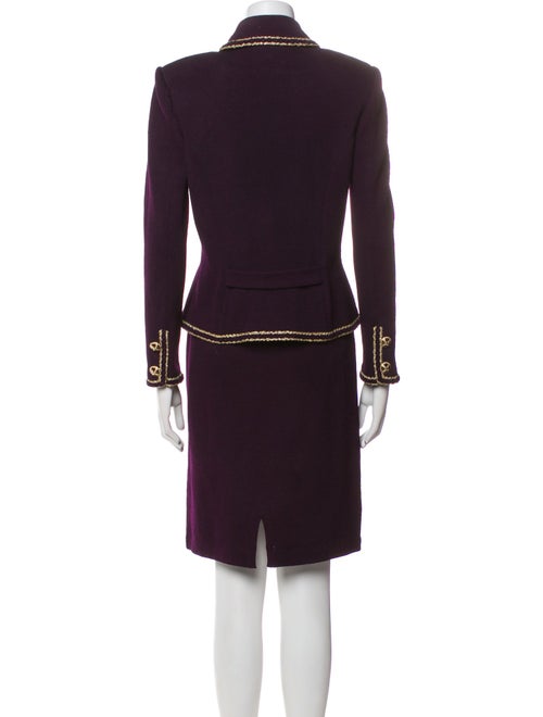 St. John Collection Wool Skirt Set