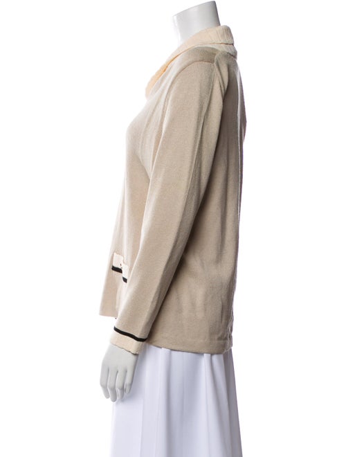 St. John Collection Cashmere V-Neck Sweater