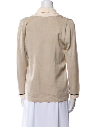 St. John Collection Cashmere V-Neck Sweater