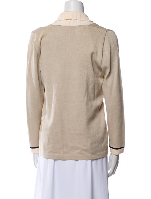 St. John Collection Cashmere V-Neck Sweater