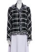 St. John Collection Plaid Print Jacket