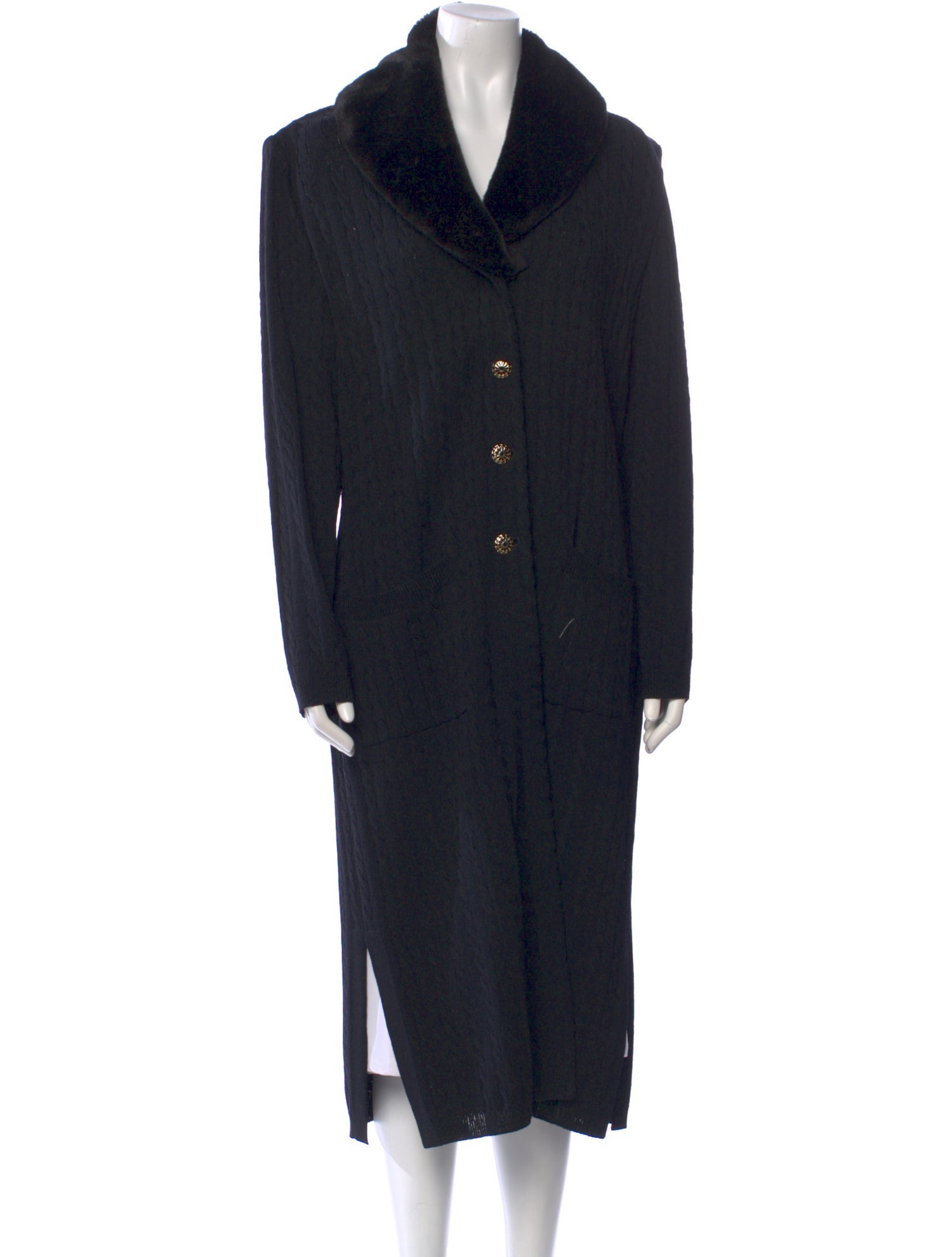 St. John Collection Cowl Neck Sweater