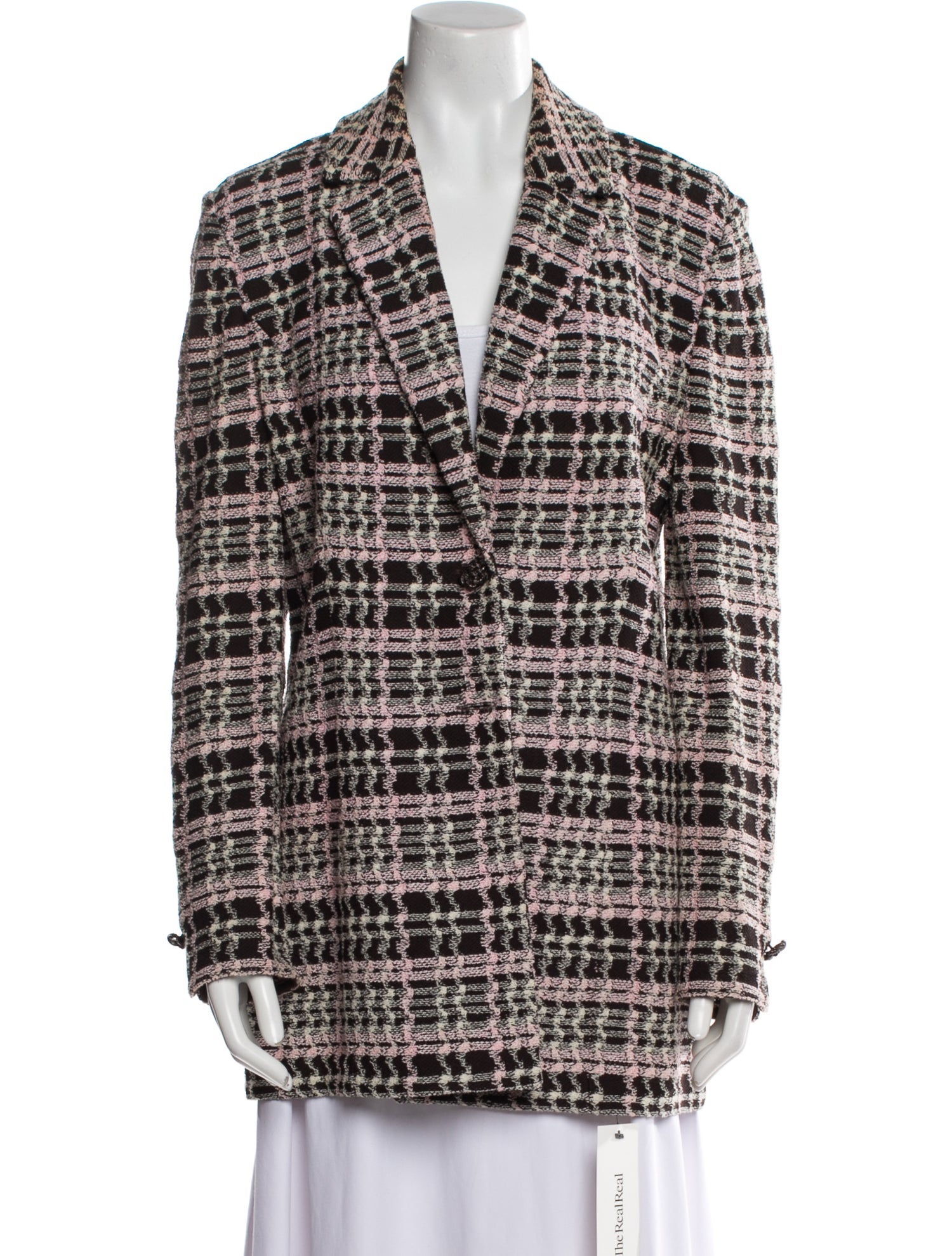 St. John Collection Tweed Pattern Blazer