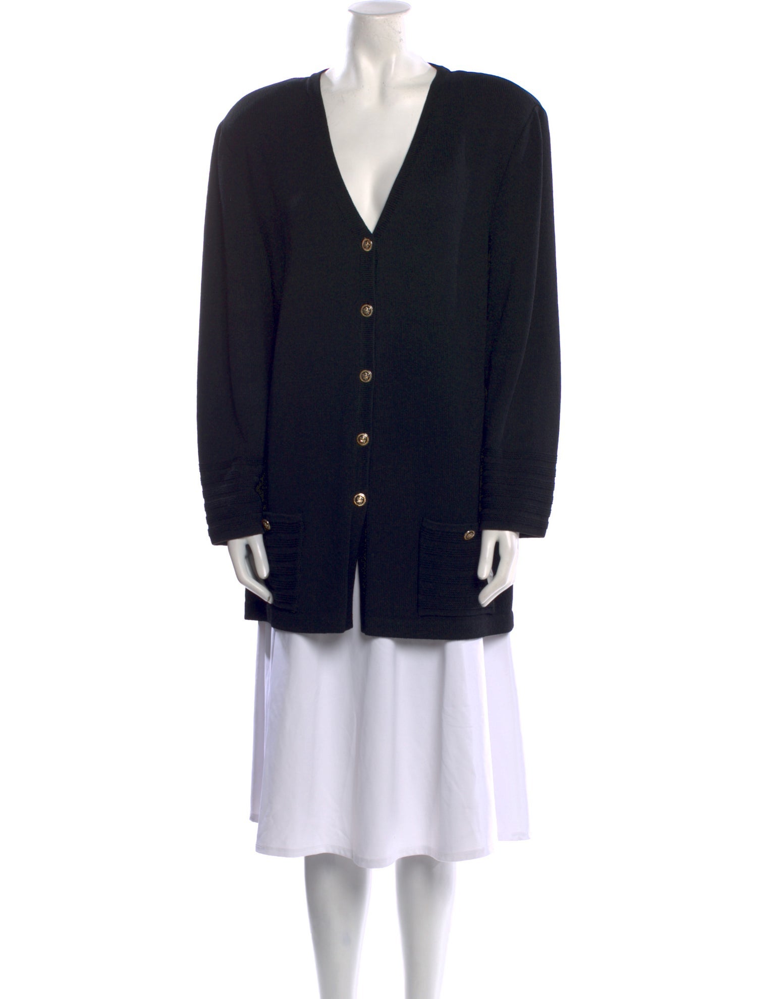 St. John Collection V-Neck Sweater w/ Tags