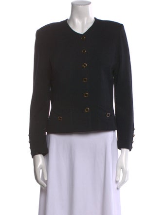 St. John Collection Wool Crew Neck Sweater