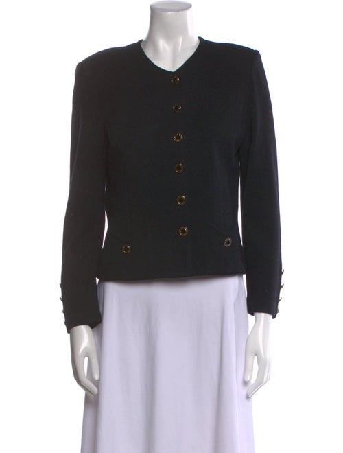 St. John Collection Wool Crew Neck Sweater