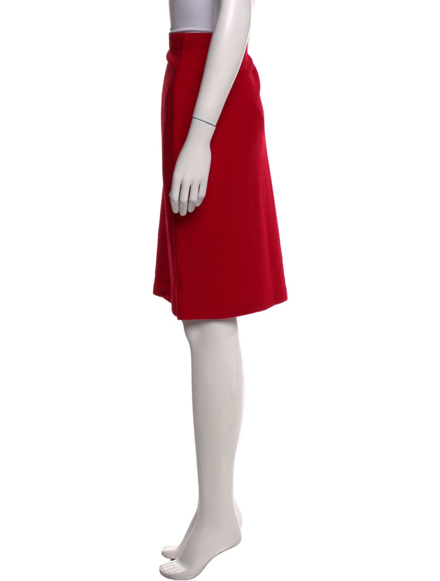 St. John Collection Wool Knee-Length Skirt