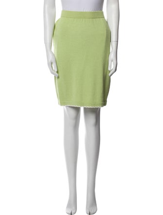 St. John Collection Wool Knee-Length Skirt